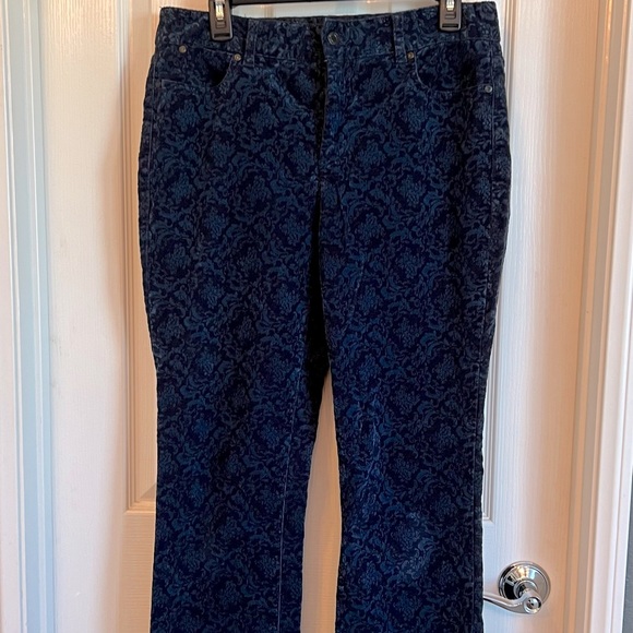 Talbots Navy Blue Corduroy Pants - Picture 5 of 12